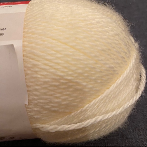 Yarnspirations Bernat Softee Baby Antique White Yarn - Picture 4 of 5